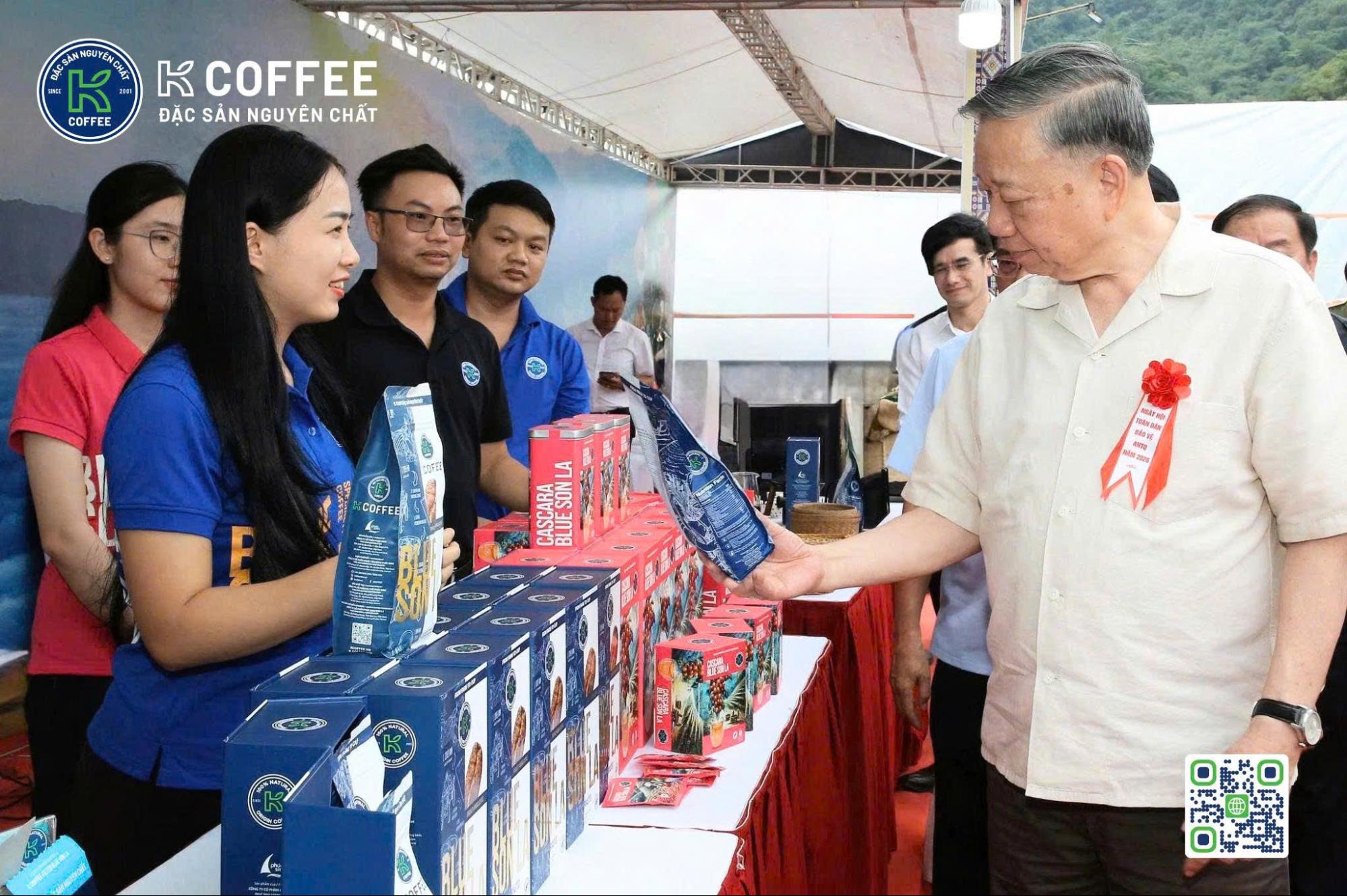 Gian hàng K COFFEE tại sự kiện