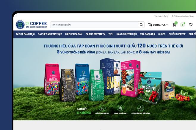 Ứng dụng K COFFEE From Farm To Cup