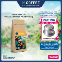 cà phê rang xay arabica honey process 227g tặng phin