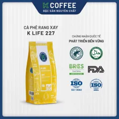 các chứng nhận cà phê rang xay k life