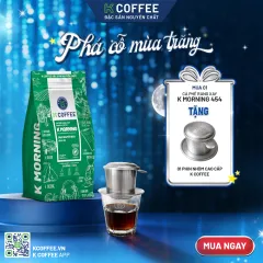 quà trung thu cà phê rang xay k morning 454