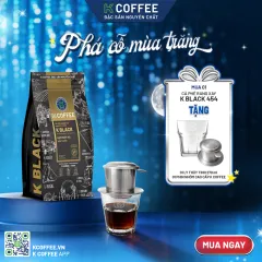 quà trung thu cà phê rang xay k black 454