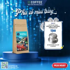 cà phê hạt rang natural process k coffee
