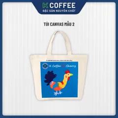 Túi Tote Vải Canvas Cherry - Gà Ngây Thơ