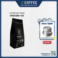 cà phê hạt rang kphucsinh 1 454 g mua 1 tặng phin