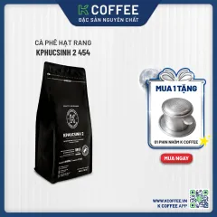 cà phê hạt rang kphucsinh 2 454g k coffee