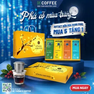quà trung thu hộp quà tặng bốn mùa k coffee