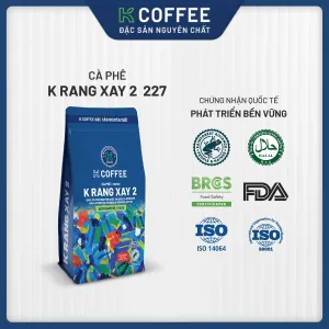 chứng nhận cà phê rang xay 2 227g