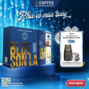 quà trung thu cà phê rang xay blue sơn la 454