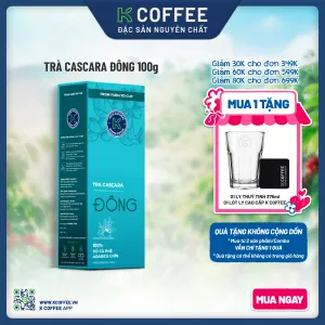 trà cascara đông 100g k coffee