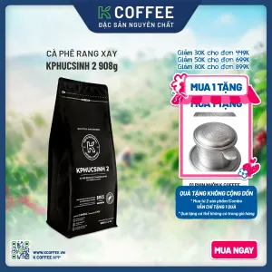 cà phê rang xay kphucsinh 2 908g k coffee