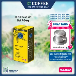 cà phê rang xay k hạ mua 1 tặng phin
