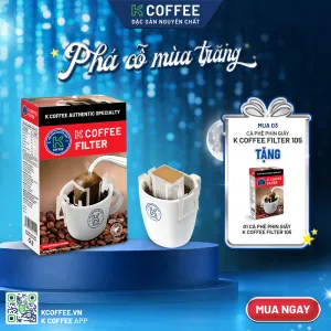 quà trung thu cà phê phin giấy k filter 105g