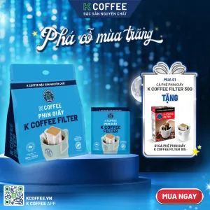 quà trung thu cà phê k coffee filter 300g