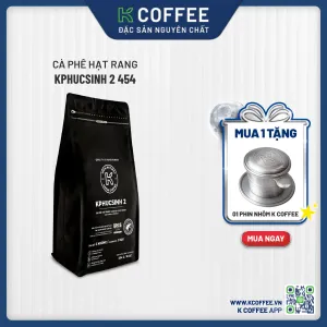 cà phê hạt rang kphucsinh 2 454g k coffee