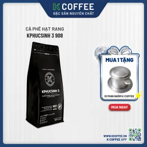 cà phê hạt rang kphucsinh 3 908 g mua 1 tặng phin