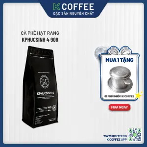 cà phê hạt rang kphucsinh 4 908 g mua 1 tặng phin