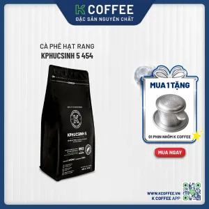 cà phê hạt rang kphucsinh 5 454 g mua 1 tặng phin