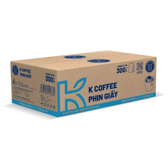thùng cà phê phin giấy filter 300g