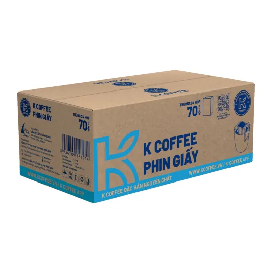 thùng cà phê k coffee filter 70g
