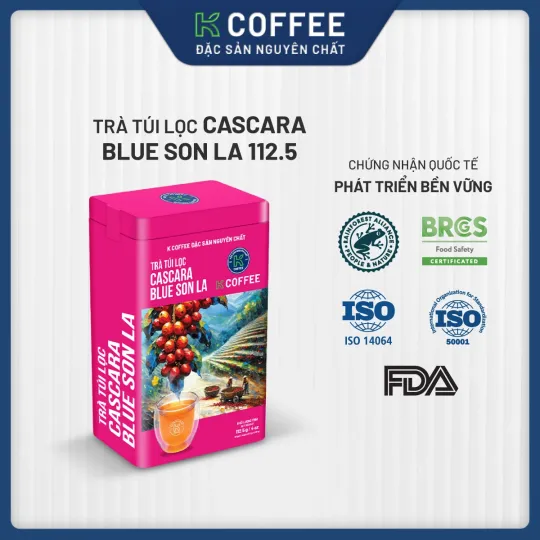 hộp thiếc trà cascara blue sơn la 112g k coffee