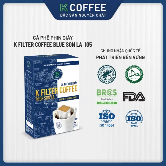 chứng nhận của filter blue sơn la 105g