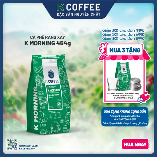 rang xay k morning 454 mua 2 tặng 3