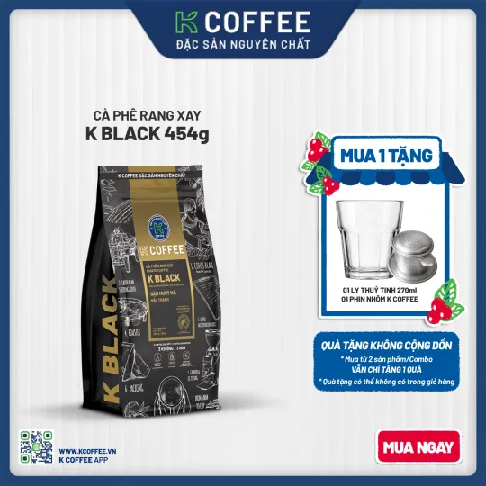 cà phê rang xay k black 454 mua 2 tặng 2