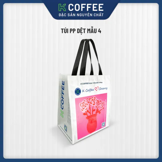 Túi PP Dệt K Coffee - Lọ Hoa