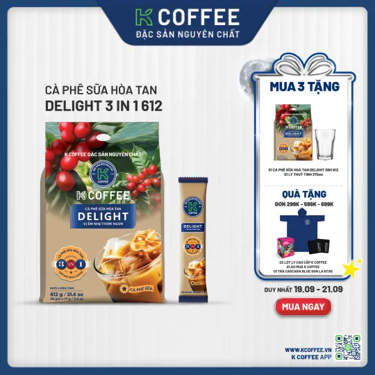 delight 3in1 612 mua 3 tặng 2