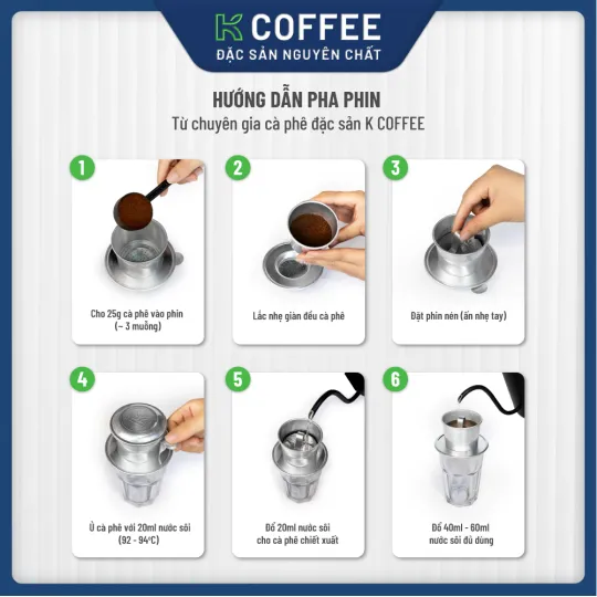 hướng dẫn pha chế cà phê