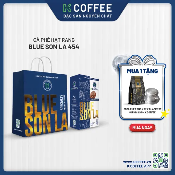 hạt rang blue sơn la mua 1 tặng phin