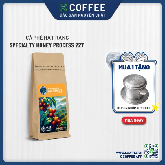 mua 1 hạt rang honey tặng phin