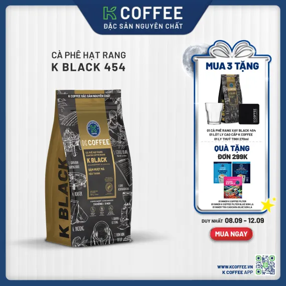 cà phê hạt rang k black 454 mua 3 tặng 3
