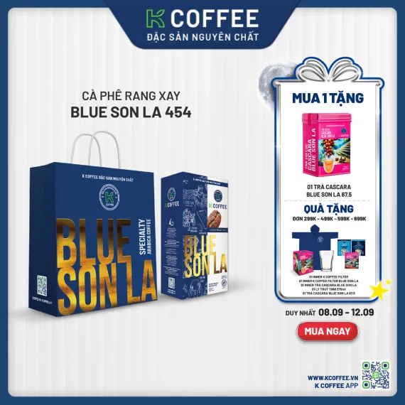 mua 1 rang xay blue sơn la tặng trà